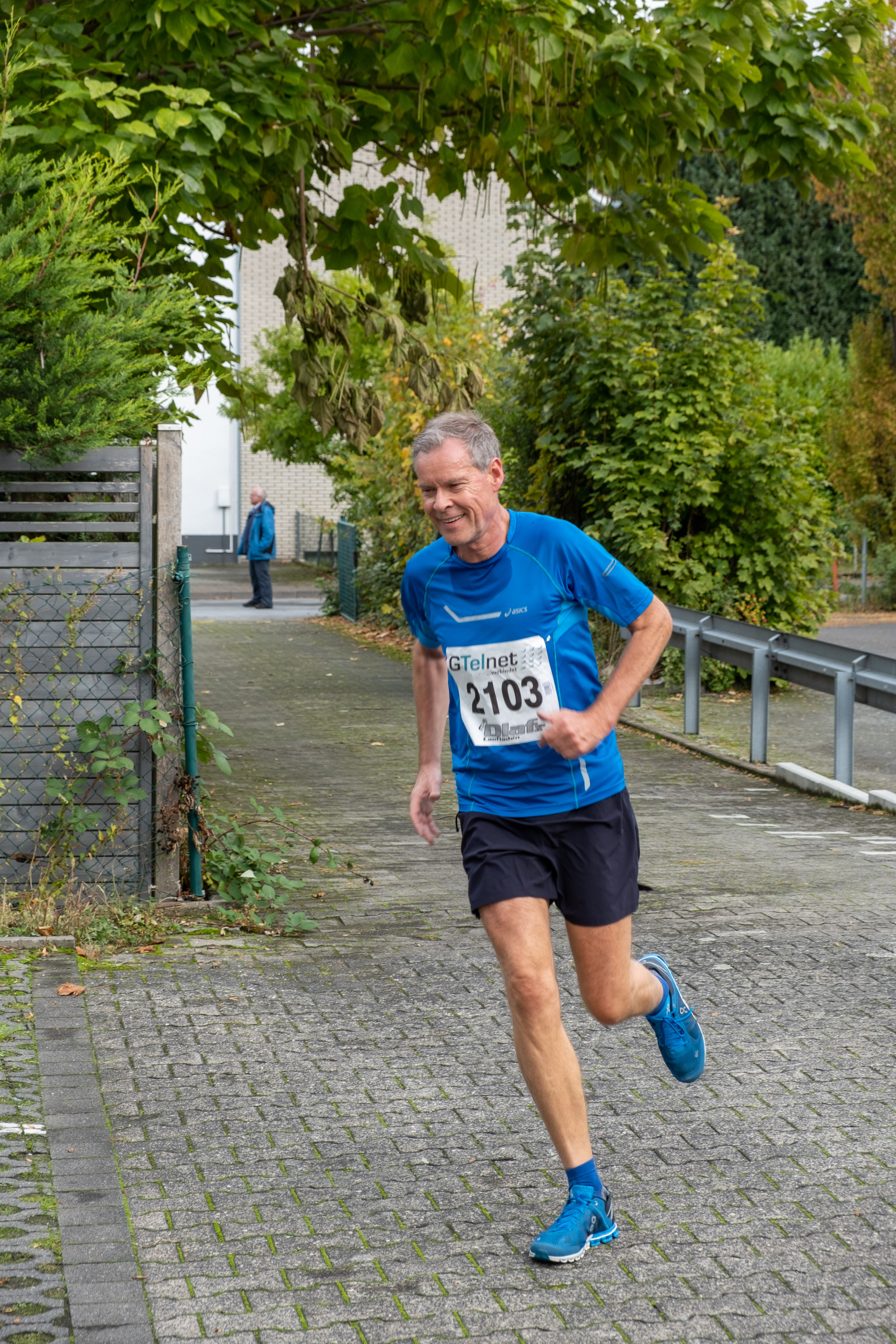 Im Oktober 2019 beim Schätzlauf der Polizei Gütersloh.